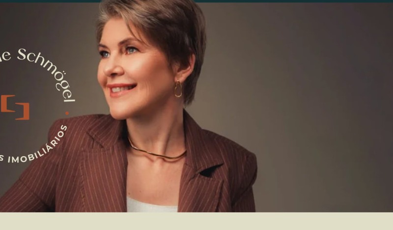Cristiane Schmögel, corretora de imóveis