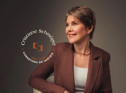 Cristiane Schmögel, corretora de imóveis